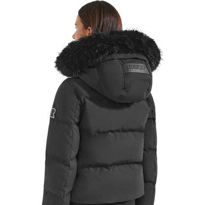 RUDSAK Cieyna Quilted Down Bomber Jacket| BLACK