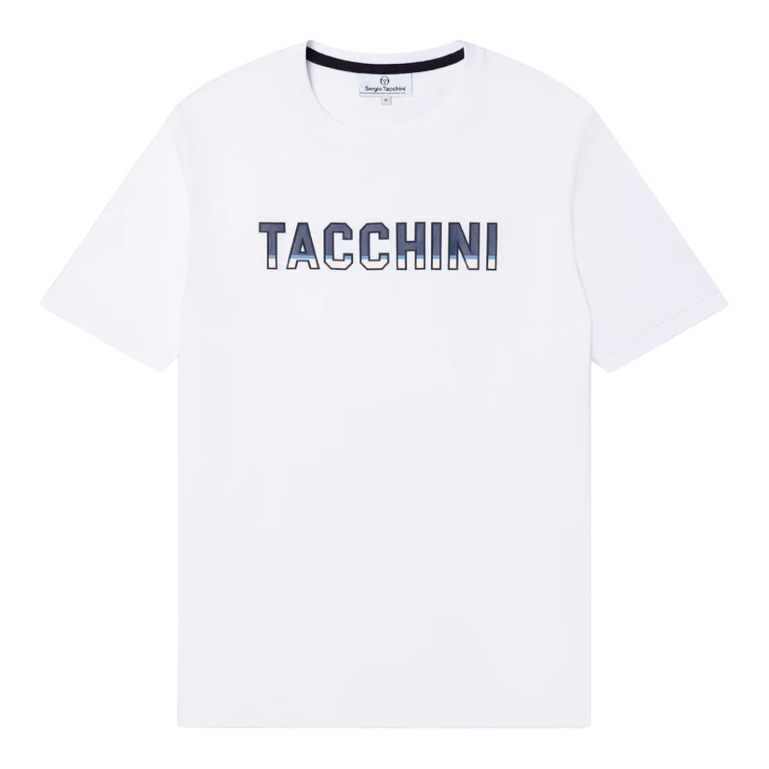 SERGIO TACCHINI 'STRISCE' T-SHIRT BRILLIANT WHITE