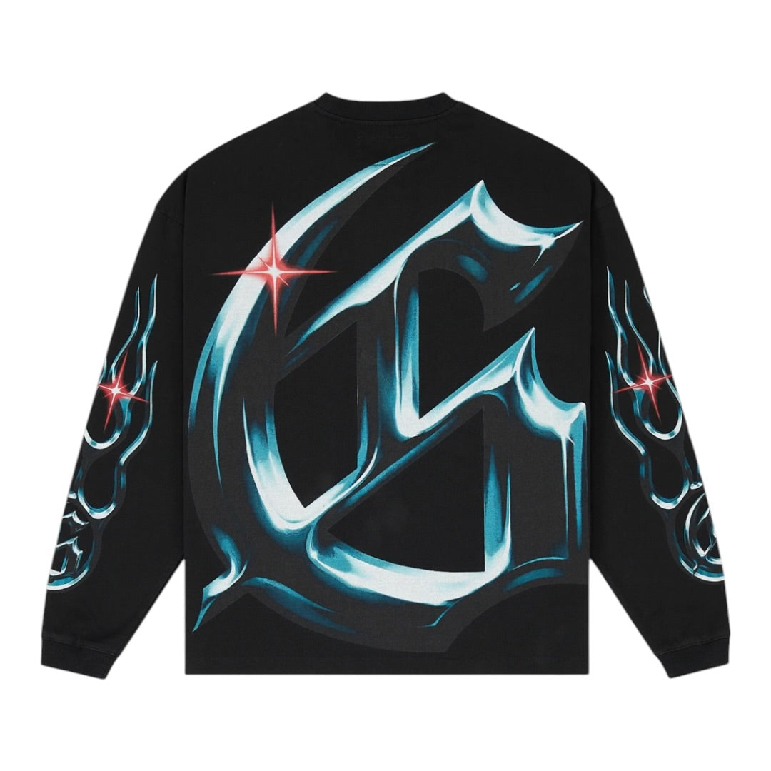 GODSPEED 'NEW AGE RELOADED' LS T-SHIRT(BLACK)