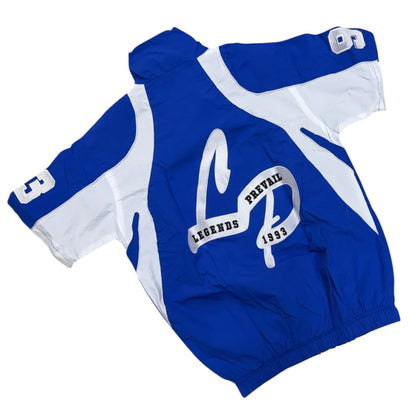 LEGENDS PREVAIL WINDBREAKER SHORT SET (ROYAL BLUE/WHITE)