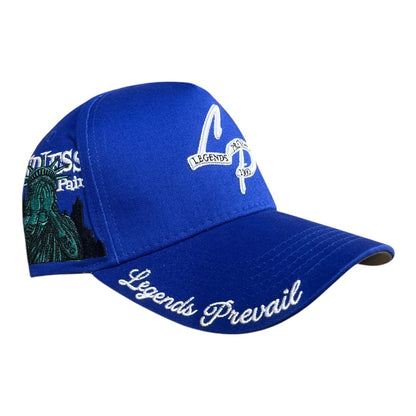 LEGENDS PREVAIL 'LP' HAT(ROYAL BLUE)