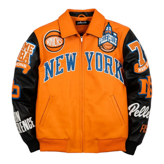 PELLE PELLE FOR THE CITY KNICKS JACKET