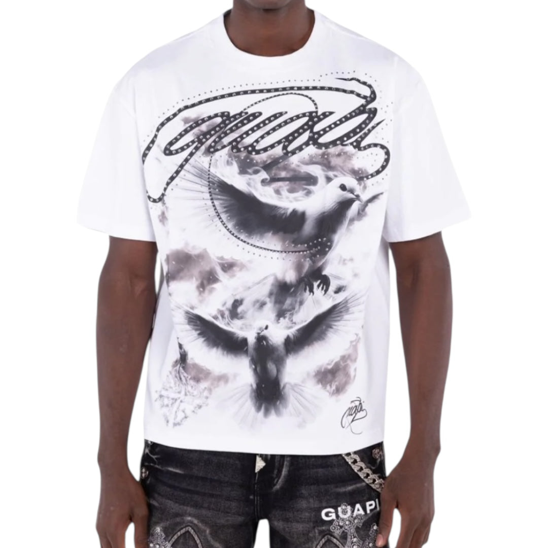 GUAPI 'ASCENSION' T SHIRT (WHITE)