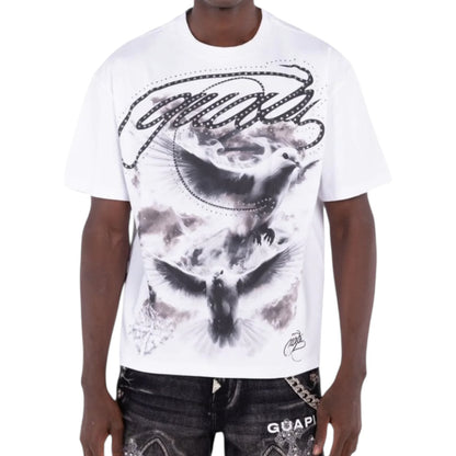 GUAPI 'ASCENSION' T SHIRT (WHITE)