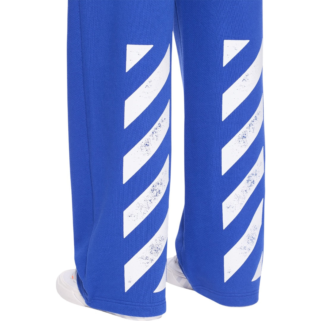 L/AB Off-White 'Core Diagonal' RELAXED SWEATPANTS (COBALT BLUE)