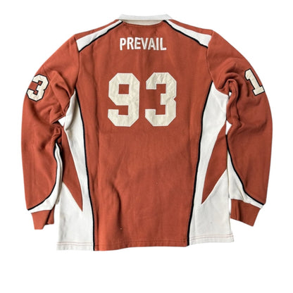 LEGENDS PREVAIL 'HEAVY RUGBY' POLO (RUST)