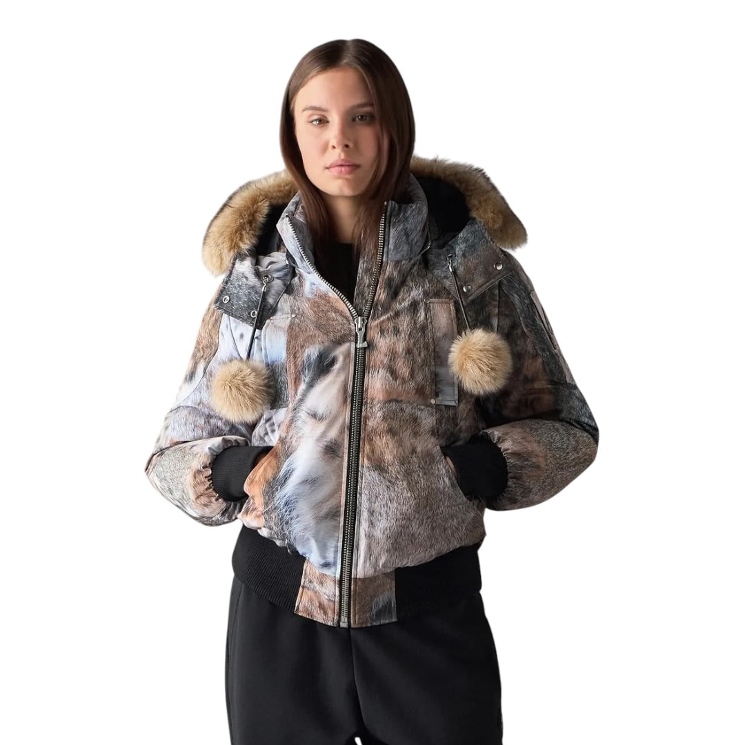 MOOSE KNUCKLES ORIGINAL DEBBIE DOWN BOMBER|WILD FUR