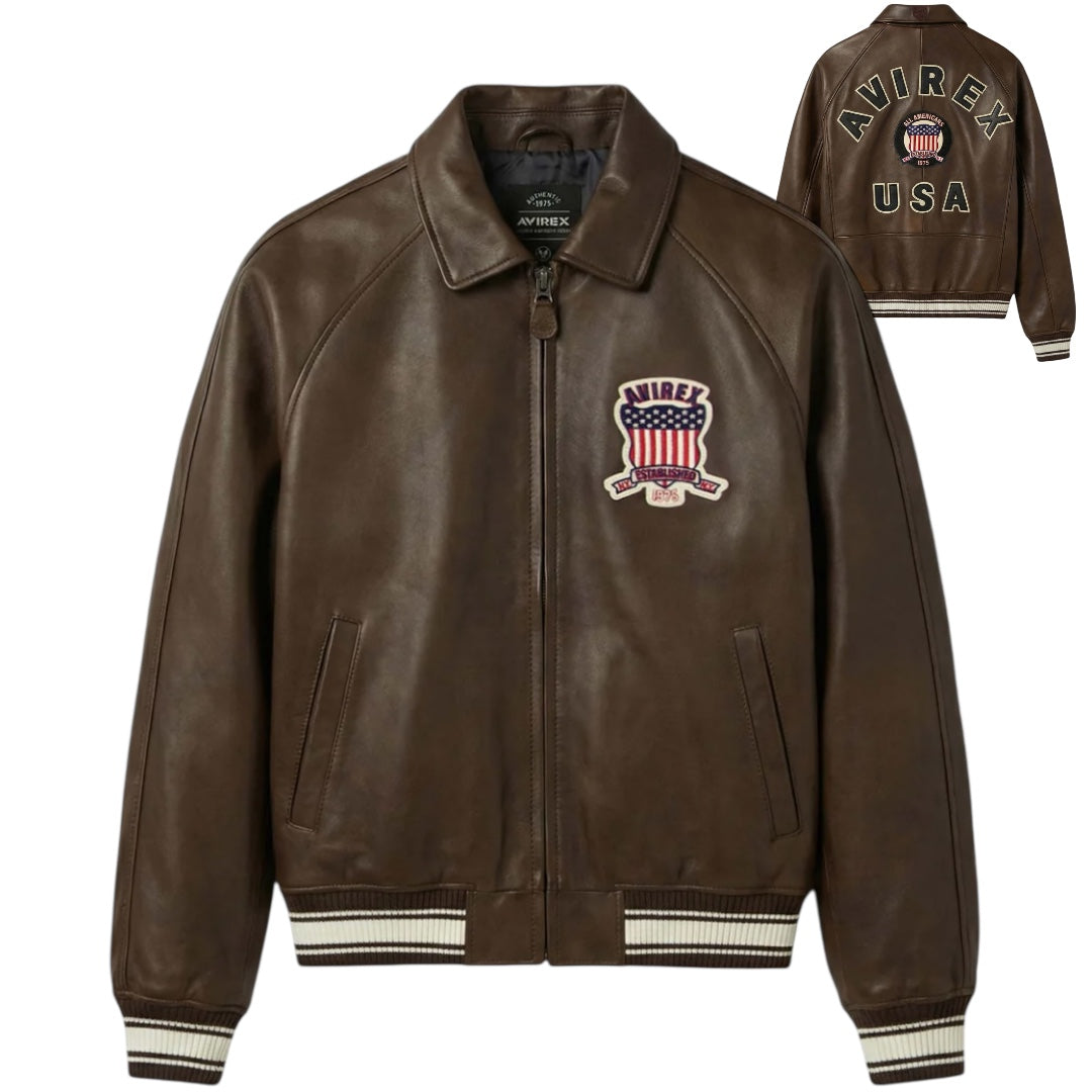 AVIREX ICON LEATHER JACKET