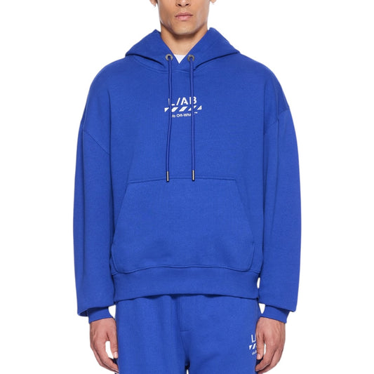L/AB Off-White 'Core Diagonal' HOODIE (COBALT BLUE)