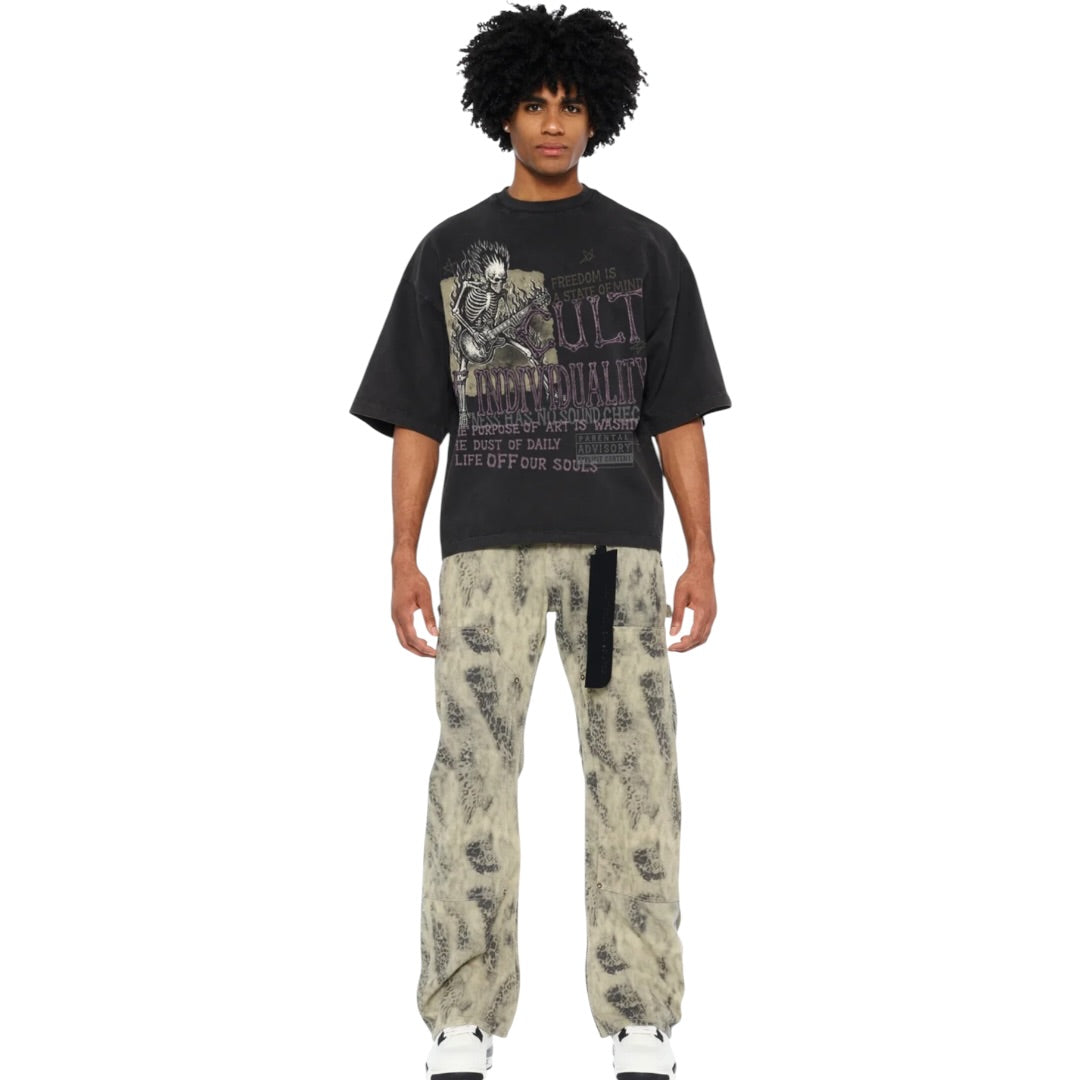 CULT OVERSIZED 'FREEDOM' T SHIRT