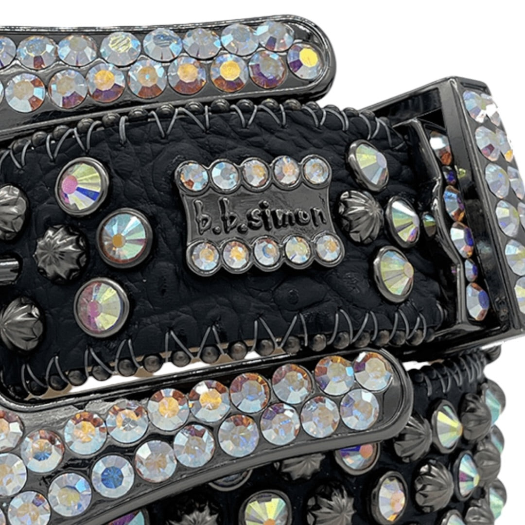 B.B. SIMON LAVASAN BELT(BLACK AB)