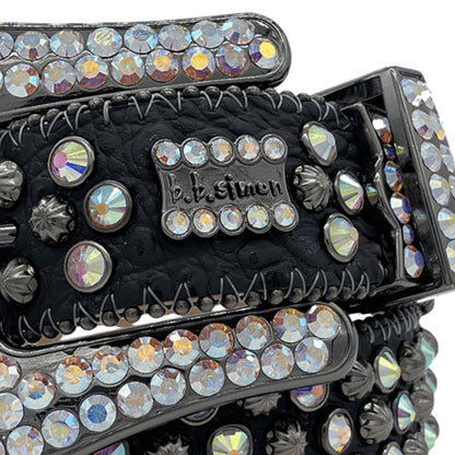 B.B. SIMON LAVASAN BELT(BLACK AB)