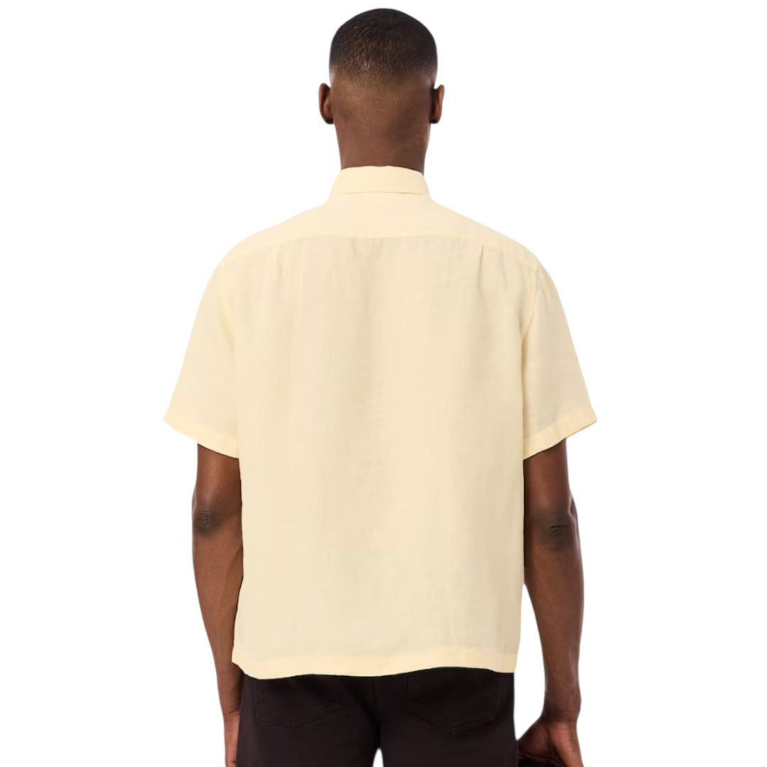 LACOSTE RELAXED FIT LINEN SHIRT
