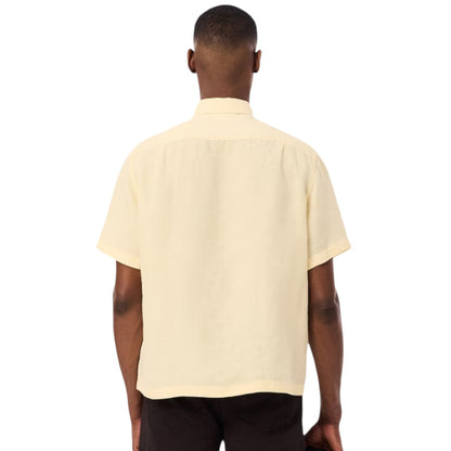 LACOSTE RELAXED FIT LINEN SHIRT