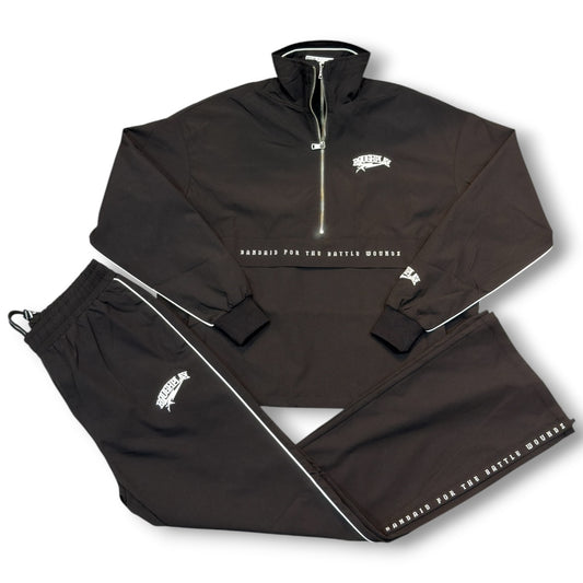 RoughPlay ‘Quarter Zip’ SET (BLACK)