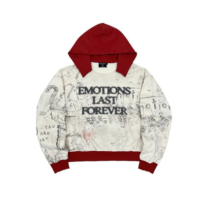 MIXED EMOTION 'Last Forever' HOODIE| RED
