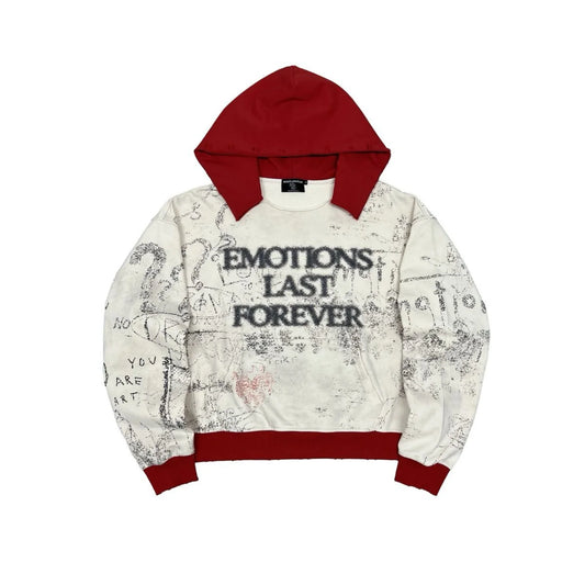 MIXED EMOTION 'Last Forever' HOODIE| RED