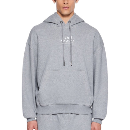 L/AB Off-White 'Core Diagonal' HOODIE (HEATHER GREY)