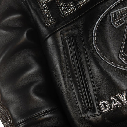 PELLE PELLE 'DAYTONA SPECIAL' WOMENS LEATHER JACKET| BLACK
