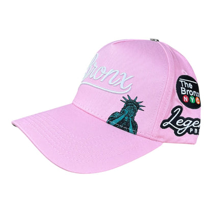 LEGENDS PREVAIL 'BRONX' HAT(LIGHT PINK)