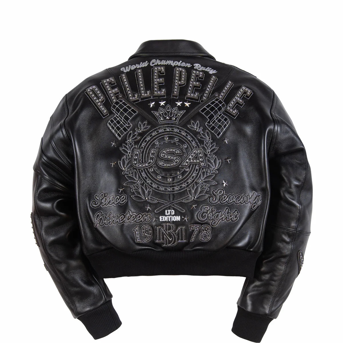 PELLE PELLE 'DAYTONA SPECIAL' WOMENS LEATHER JACKET| BLACK