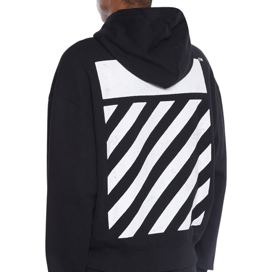 L/AB Off-White 'Core Diagonal' HOODIE (BLACK)