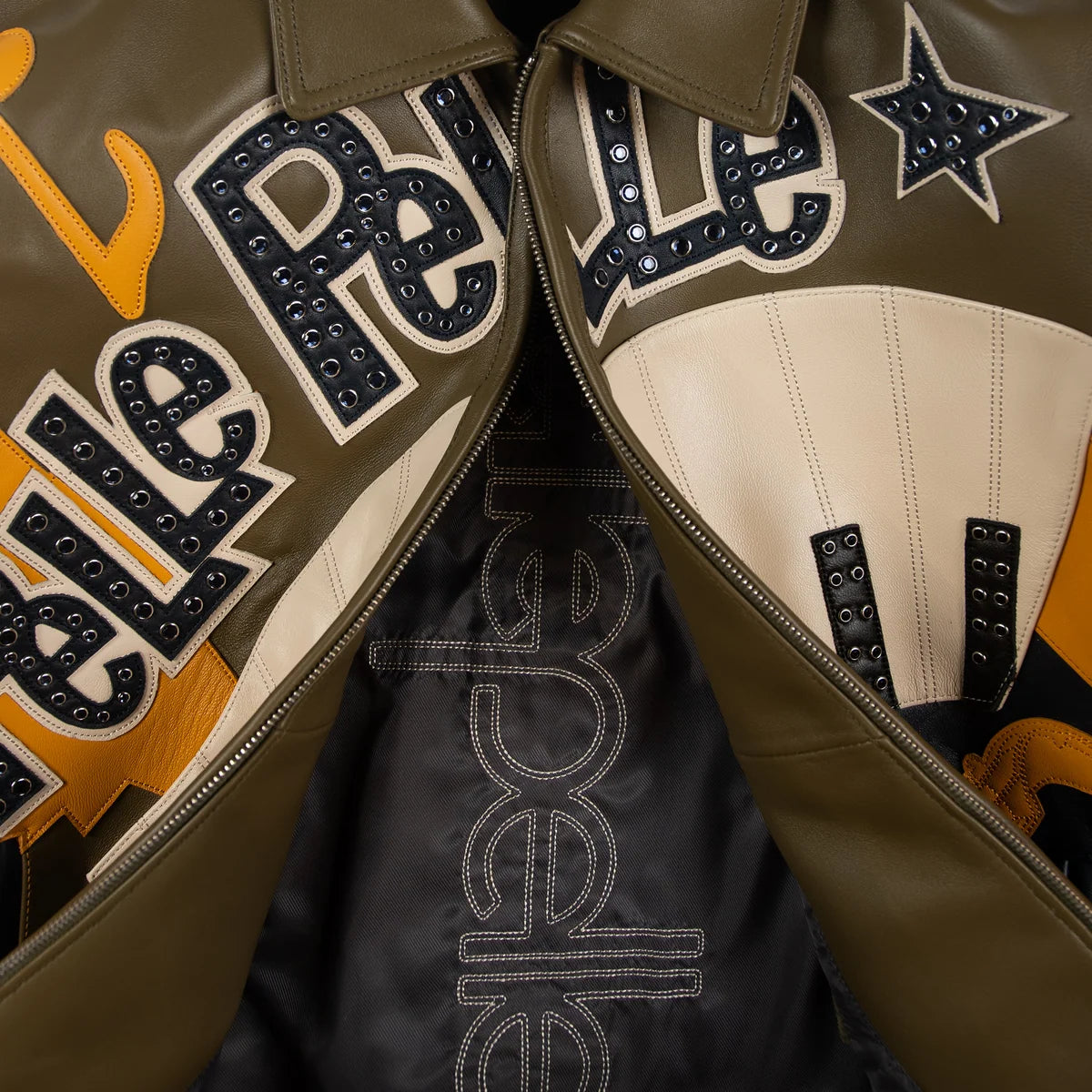 PELLE PELLE 'SOUNDS' LEATHER JACKET| OLIVE