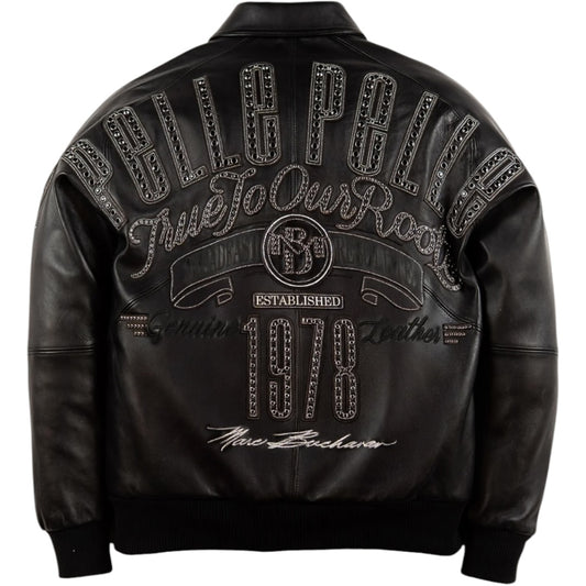 PELLE PELLE 'TRUE TO OUR ROOTS' LEATHER JACKET(BLACK)