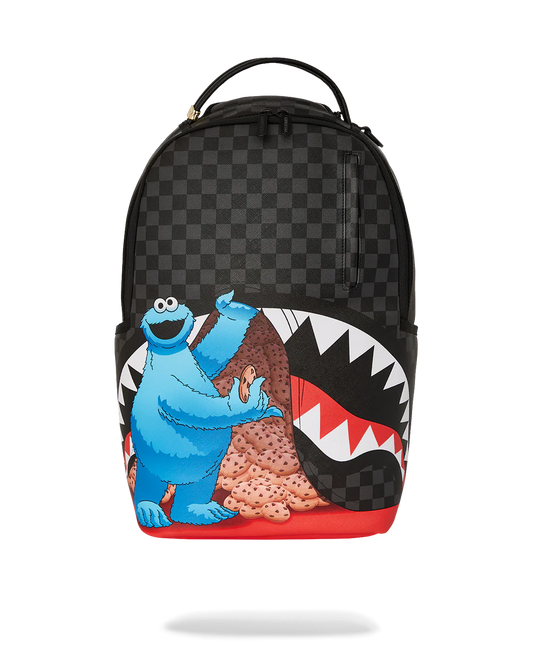 SPRAYGROUND COOKIE MONSTER SNACK ATTACK BACKPACK 910B7141NSZ