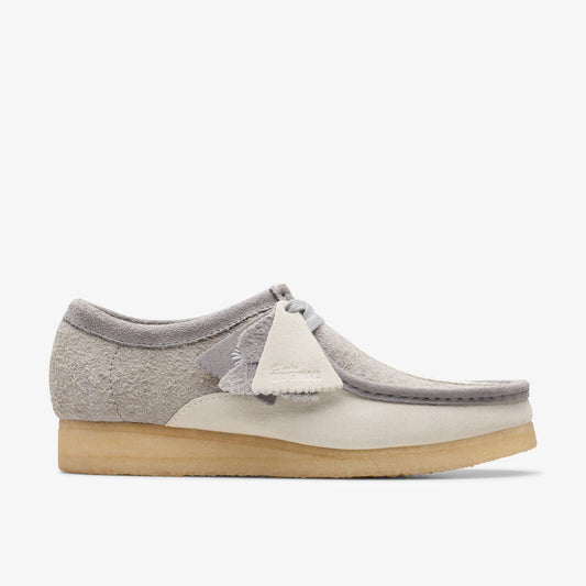 Clarks Men's Wallabee Grey/Off White 26176525