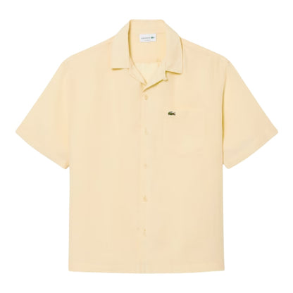 LACOSTE RELAXED FIT LINEN SHIRT