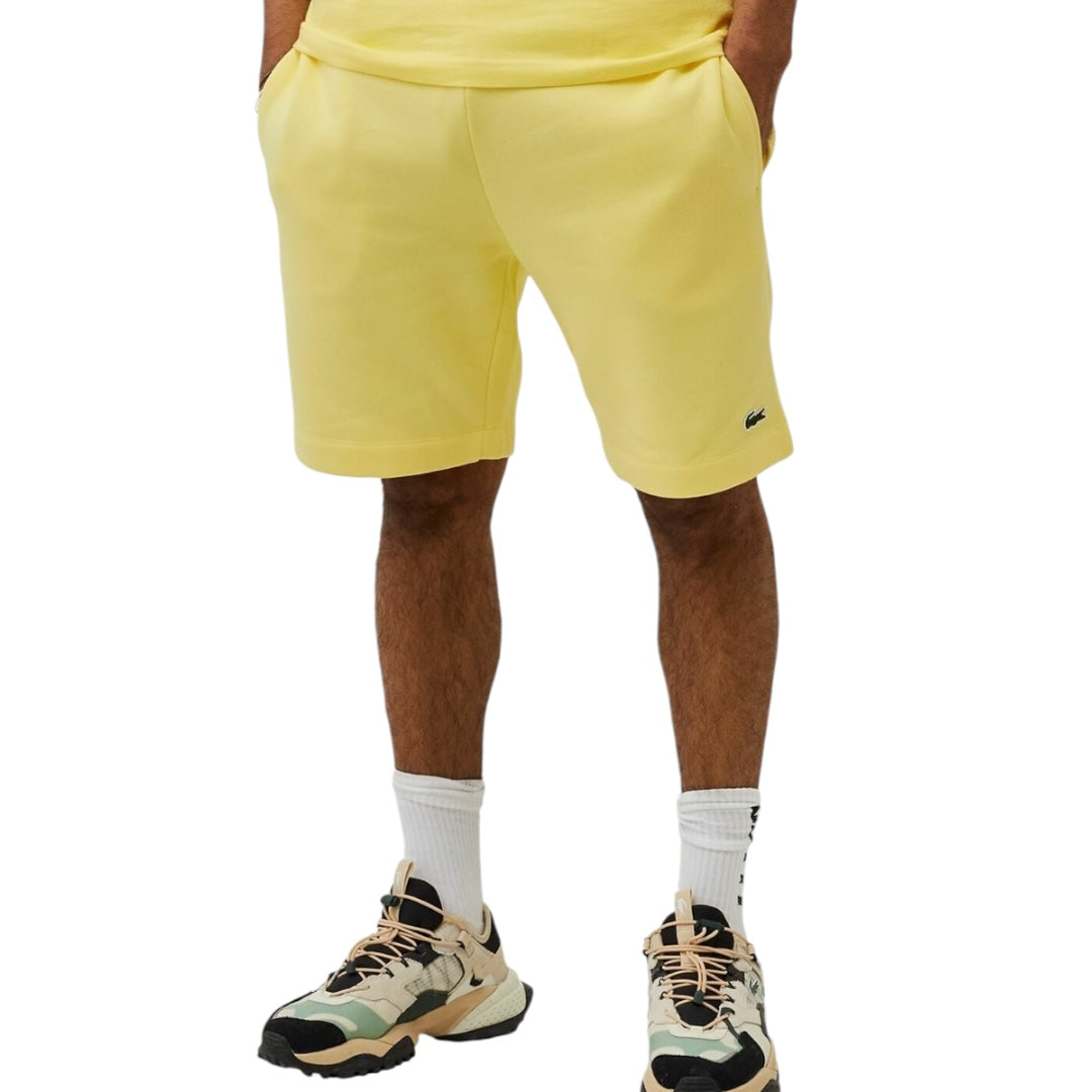 LACOSTE REGULAR FIT FLEECE SHORTS