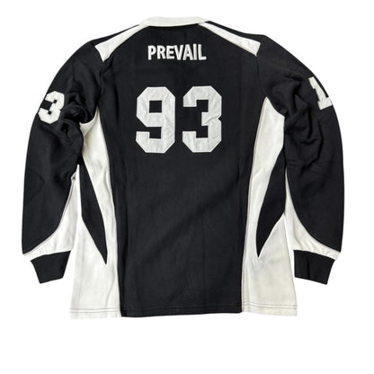 LEGENDS PREVAIL 'HEAVY RUGBY' POLO (BLACK)