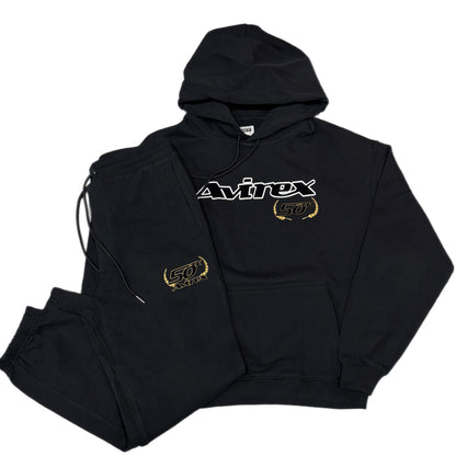 AVIREX 50th ANNIVERSARY SWEATSUIT SET 44AVS251K47