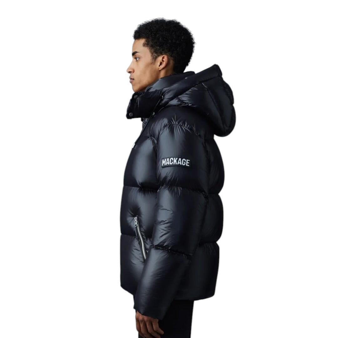 MACKAGE KENT-Z LUSTROUS DOWN JACKET| BLACK