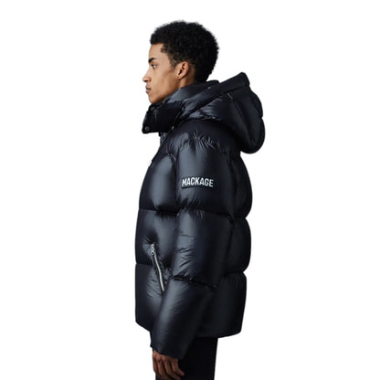 MACKAGE KENT-Z LUSTROUS DOWN JACKET| BLACK