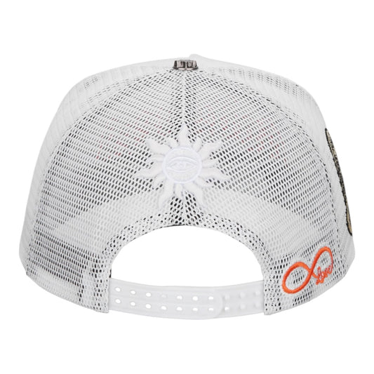 GODSPEED 'GS FOREVER' TRUCKER HAT(BLUE/ORANGE)