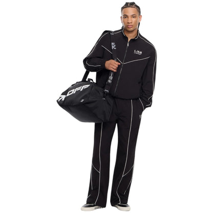 L/AB Off-White 'DIAGONAL' TRACK JACKET(BLACK)