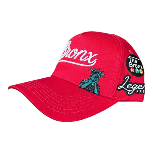LEGENDS PREVAIL 'BRONX' HAT(RED)