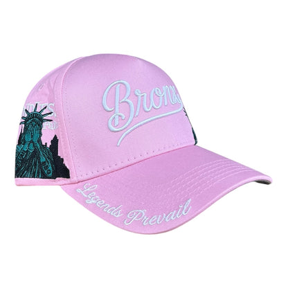 LEGENDS PREVAIL 'BRONX' HAT(LIGHT PINK)