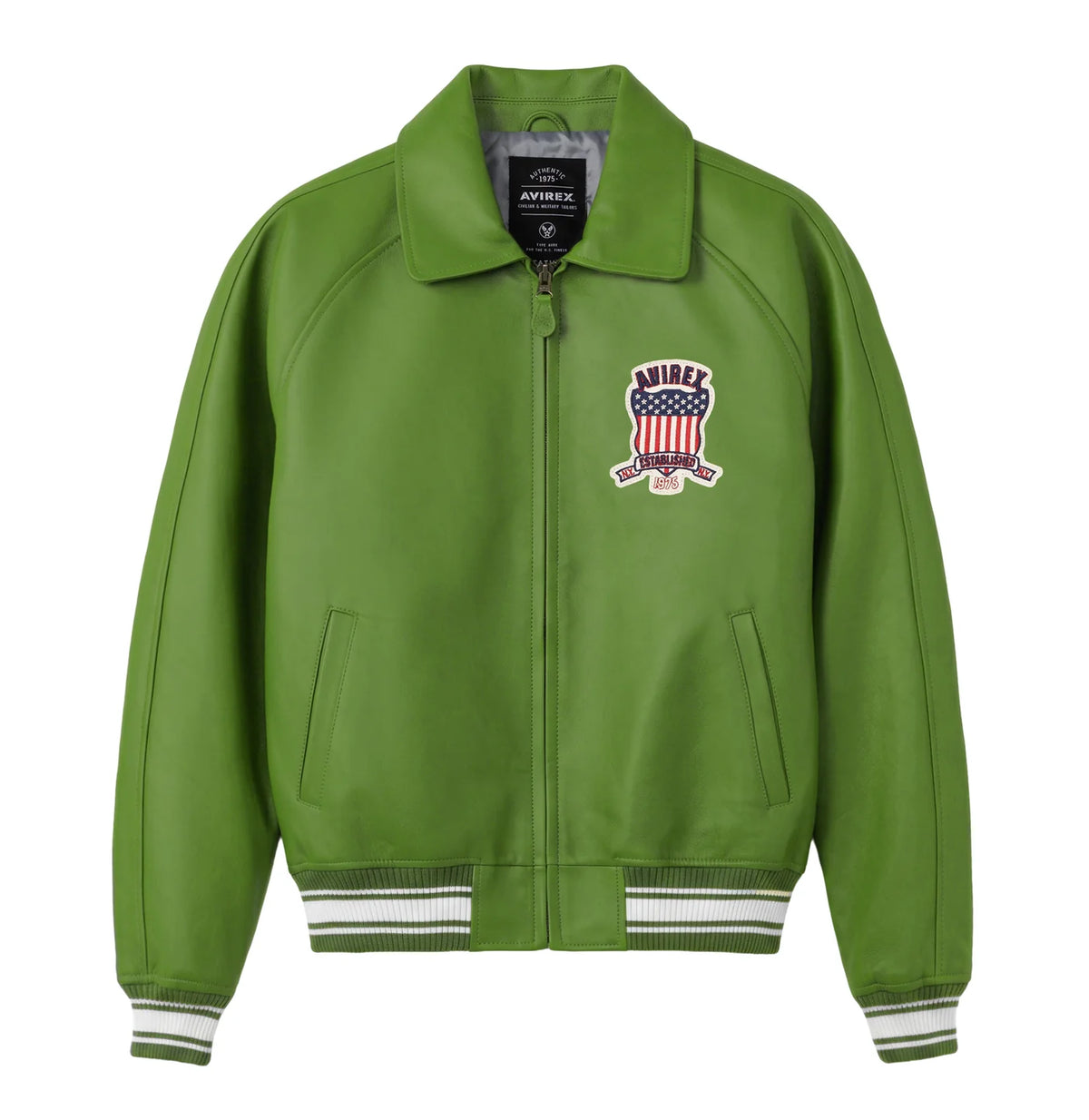 AVIREX FASHION ICON LEATHER JACKET | MOSS
