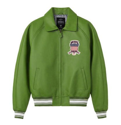AVIREX FASHION ICON LEATHER JACKET | MOSS