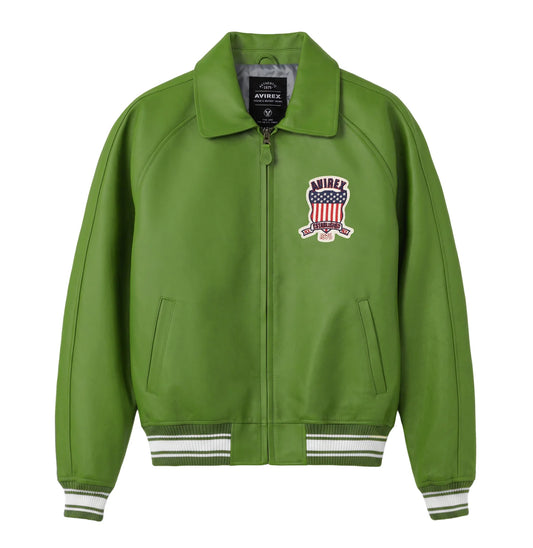 AVIREX FASHION ICON LEATHER JACKET | MOSS