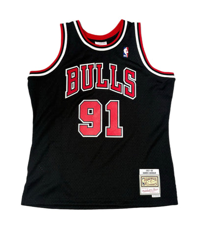 MITCHELL & NESS 18152 NBA SWINGMAN JERSEY ALTERNATE BULLS 1997 DENNIS RODMAN
