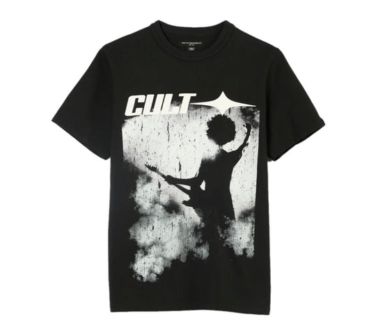 CULT OF INDIVIDUALITY 625A5-K49A SHORT SLEEVE TEE MORE THAN MUSIC STEEL