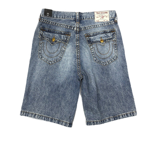 TRUE RELIGION  109215 TRUE RELIGION VINNY SHORTS MEDIUM WASH