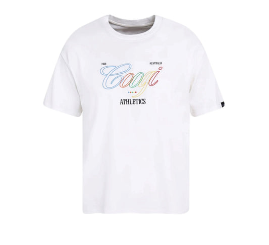 COOGI  103-ATHLETIC COOGI T-SHIRT WHITE