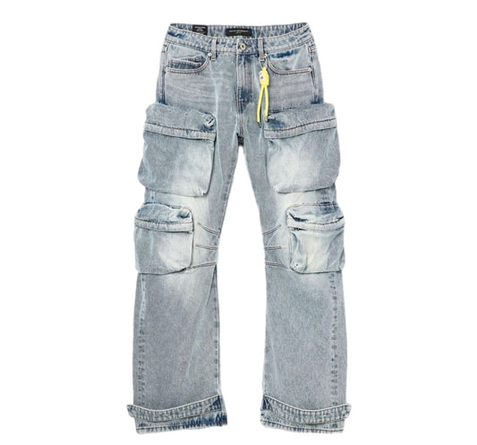 CULT OF INDIVIDUALITY 625A4-BC13C BAGGY CARGO 610 JEANS