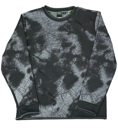 HUGO BOSS  50523384 BOSS SALBION SWEATSHIRT 001/BLACK