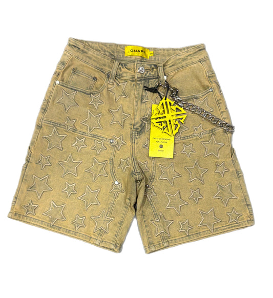 GUAPI  499VSDS GUAPI STAR SHORTS VINTAGE
